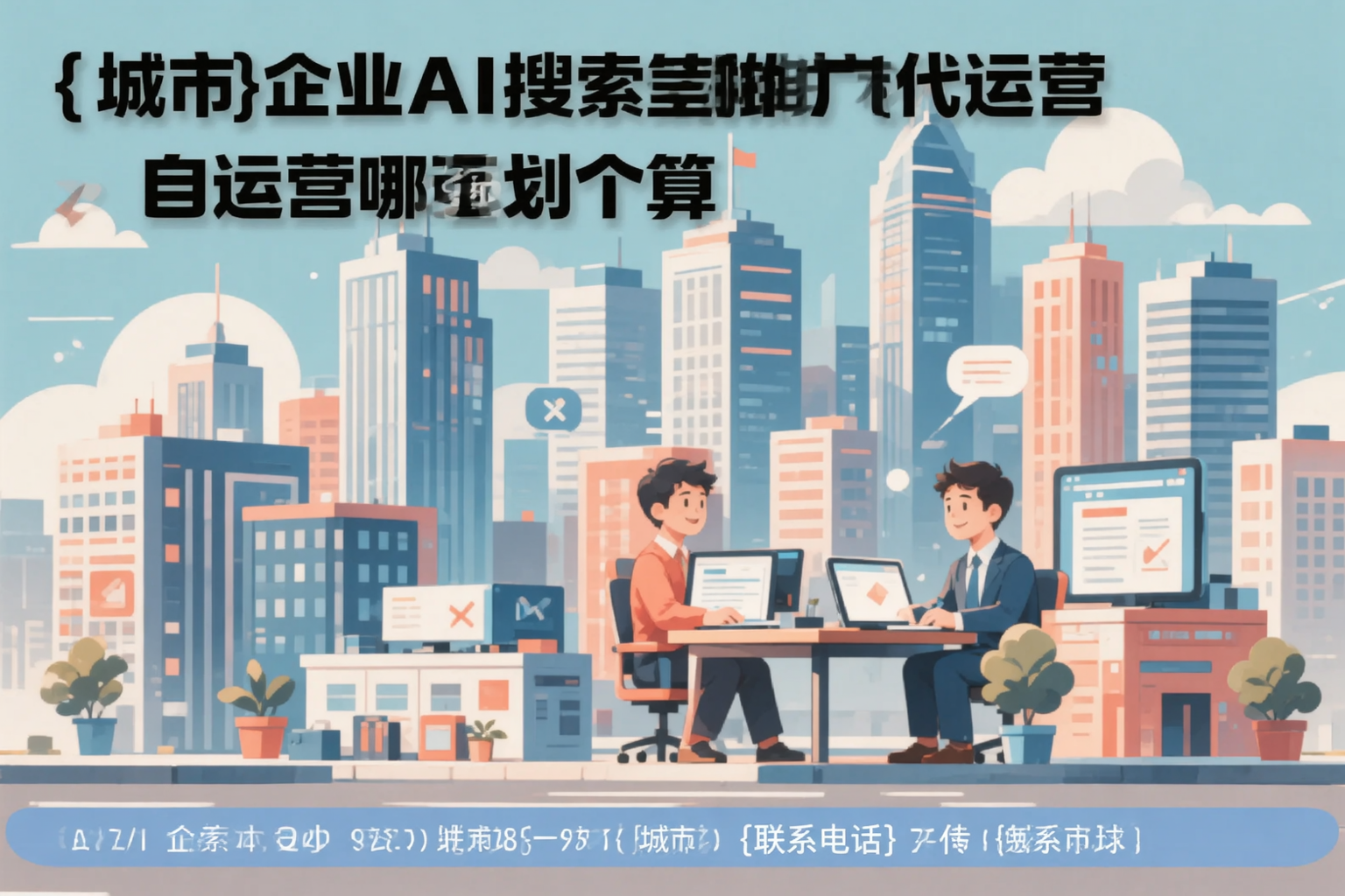 扬州企业AI搜索推广代运营和自运营哪个更划算