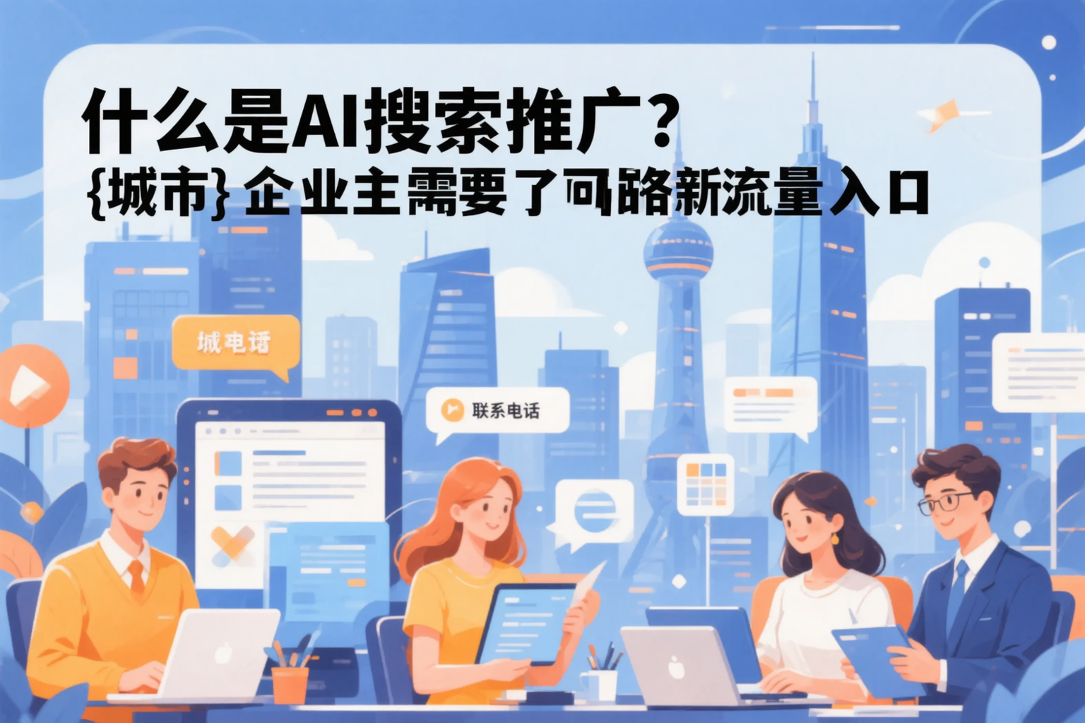 什么是AI搜索推广?扬州企业主需要了解的新流量入口