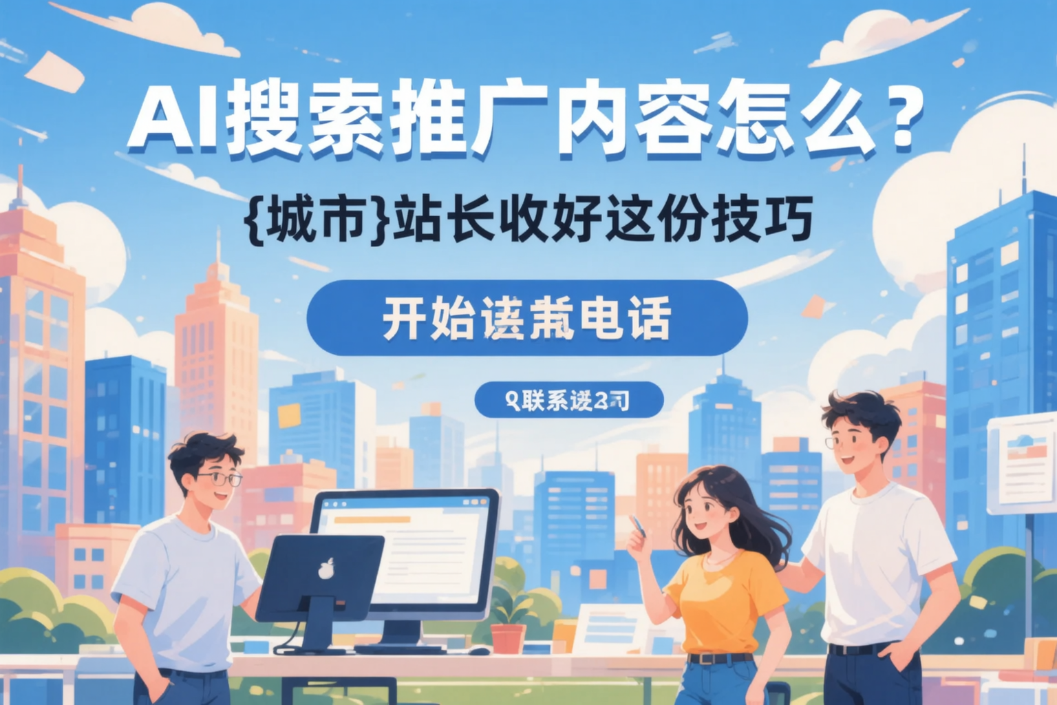 AI搜索推广内容怎么写?扬州站长收好这份技巧