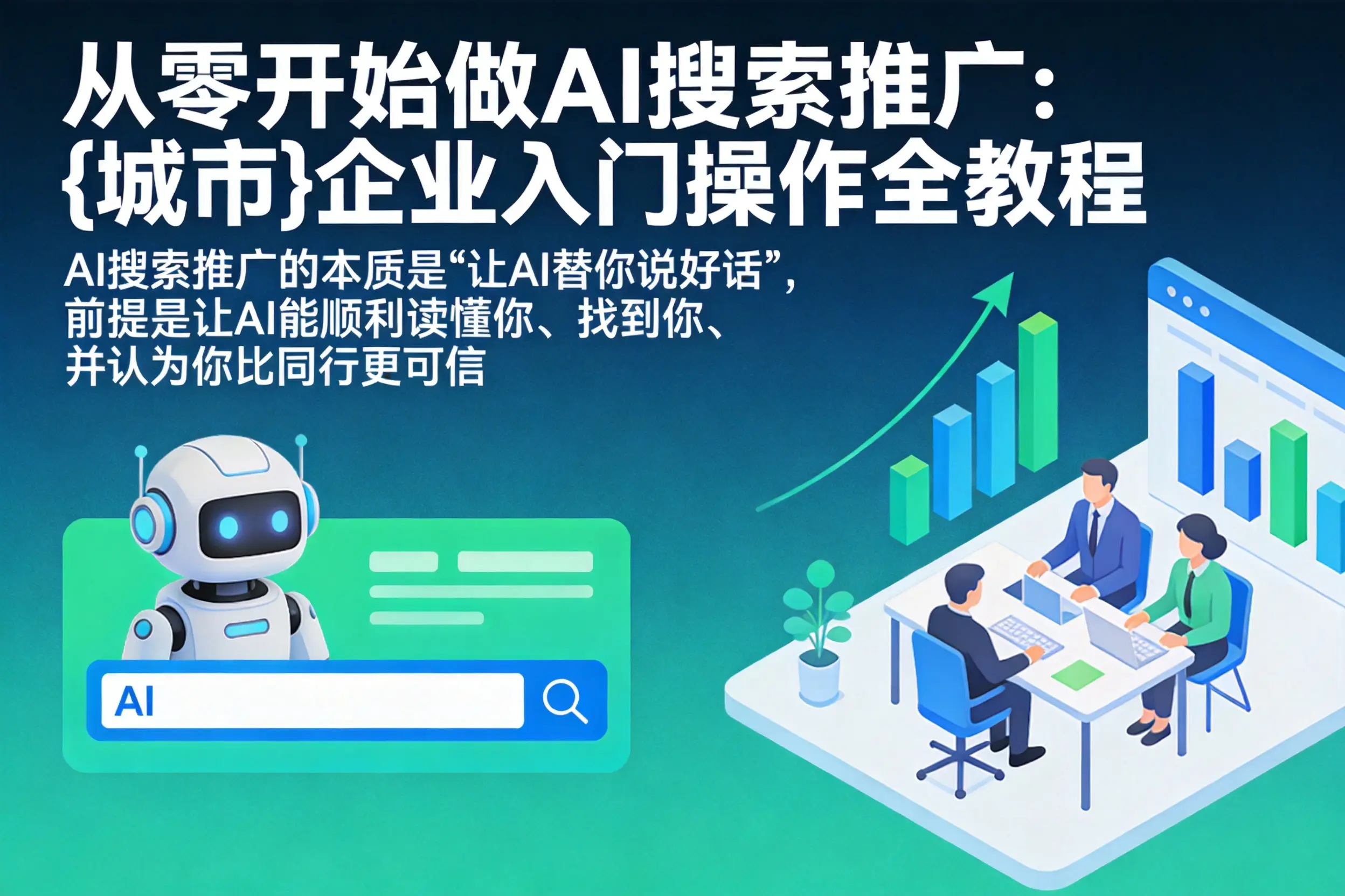 从零开始做AI搜索推广：扬州企业入门操作全教程