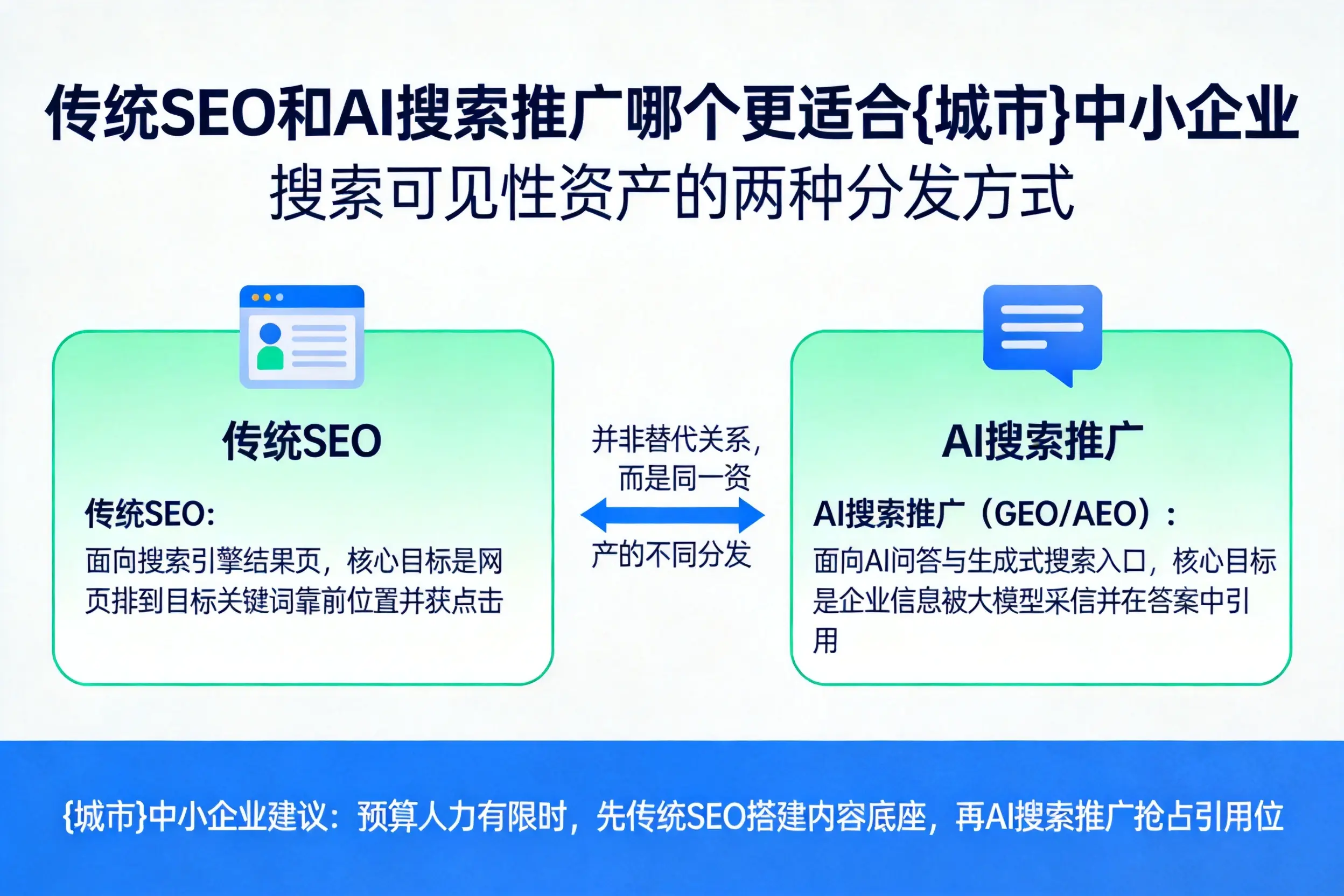 传统SEO和AI搜索推广哪个更适合扬州中小企业
