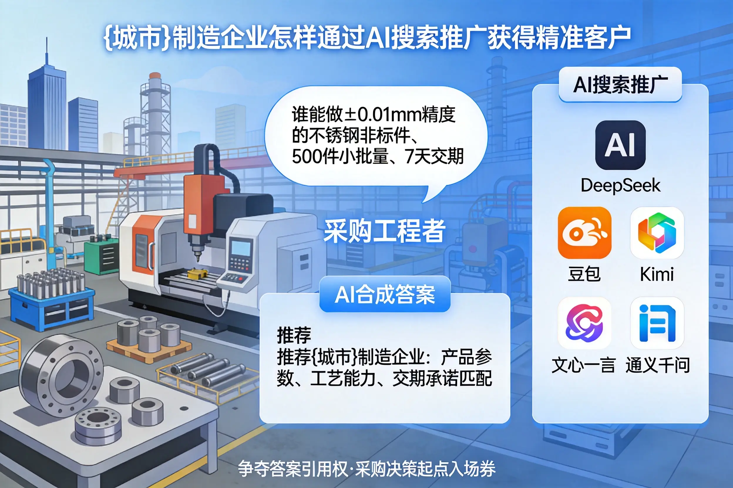 扬州制造企业怎样通过AI搜索推广获得精准客户