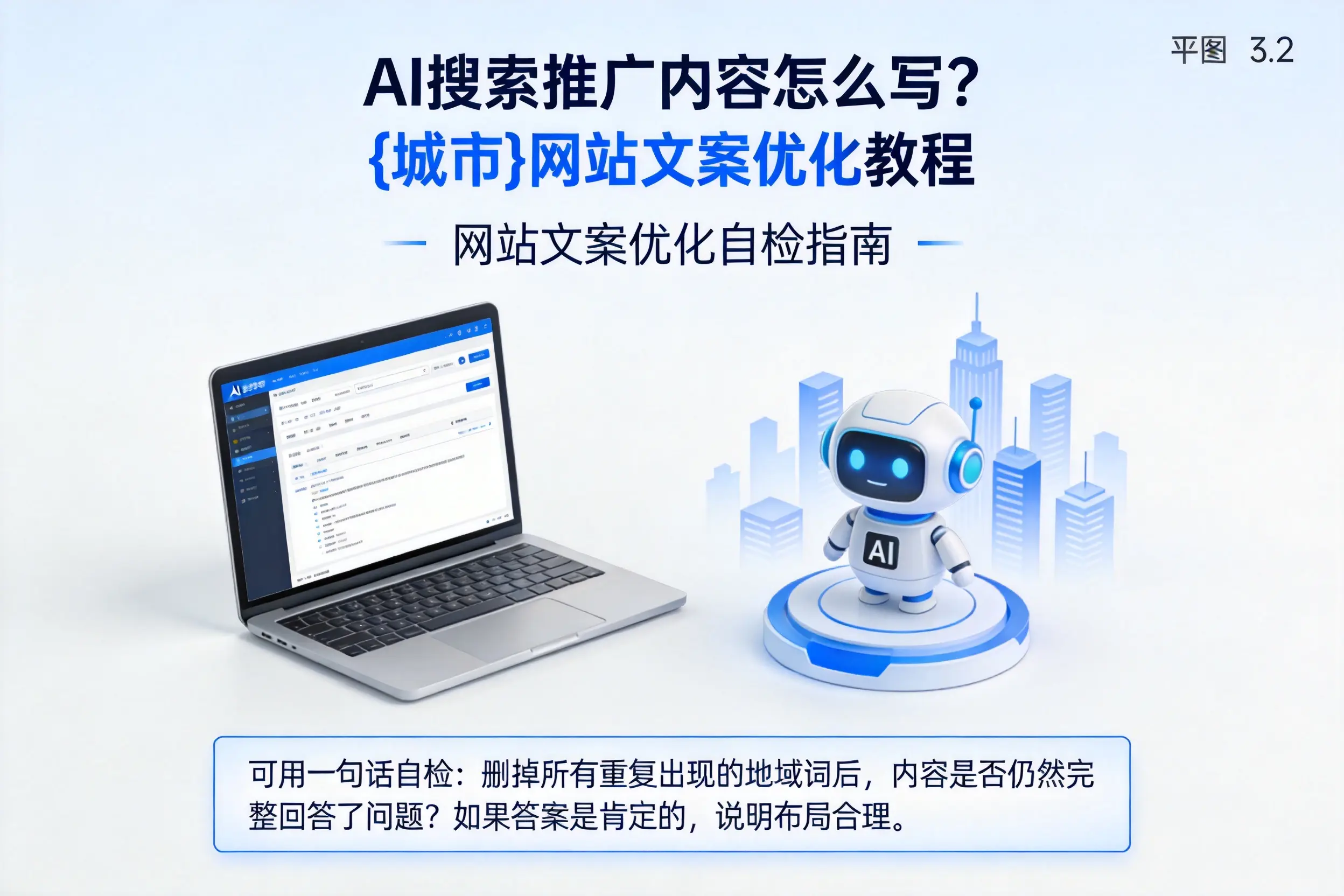 AI搜索推广内容怎么写？扬州网站文案优化教程
