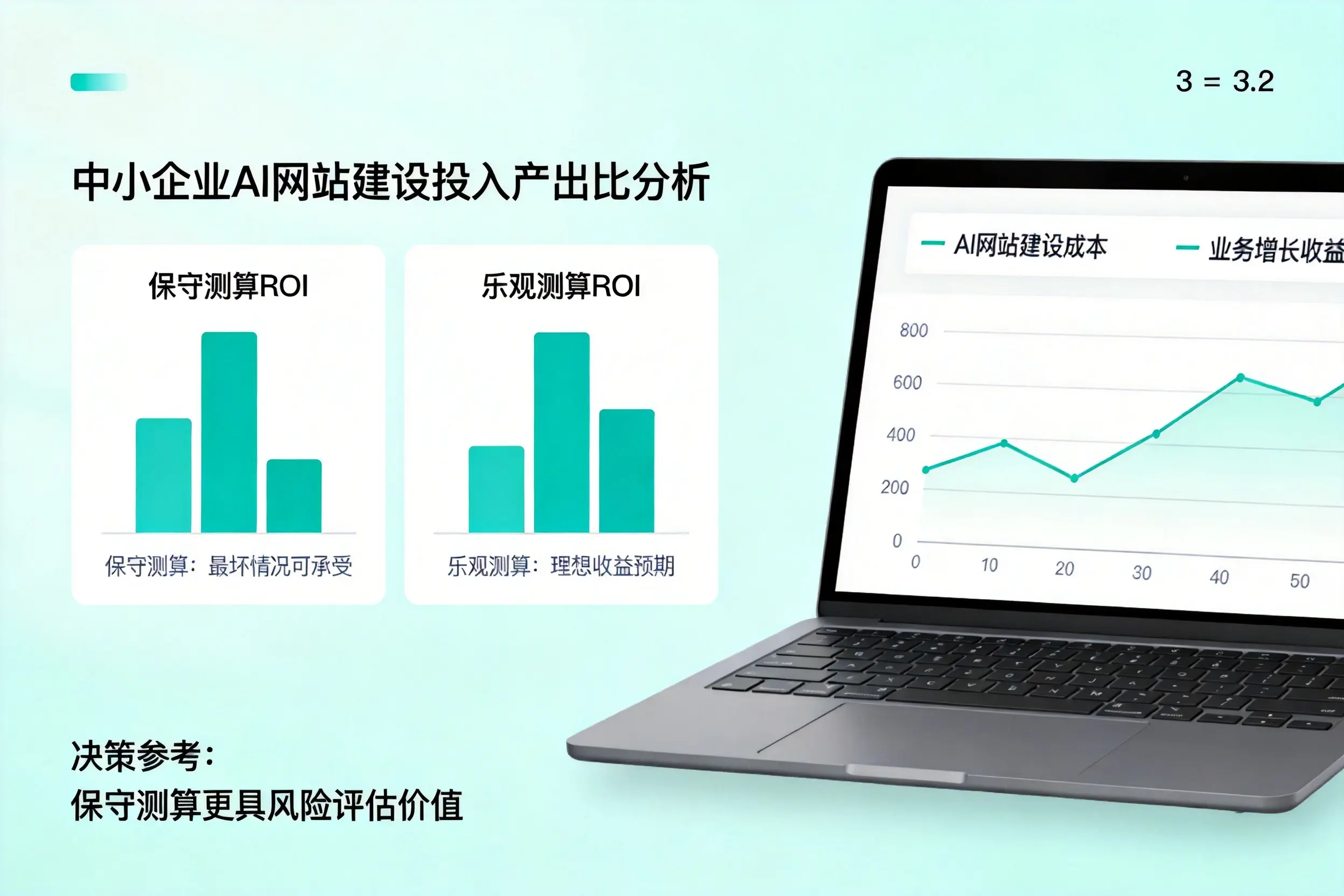 扬州中小企业AI网站建设投入产出比怎么算?先看这份分析