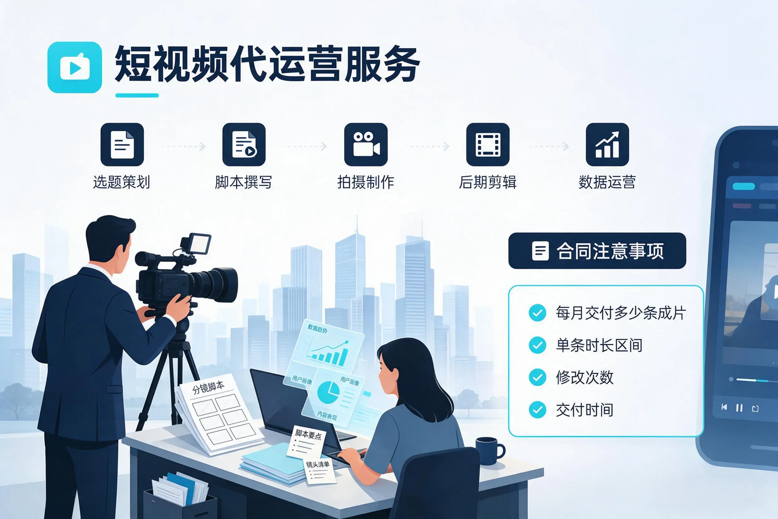短视频代运营包含哪些服务？扬州企业常见问题科普