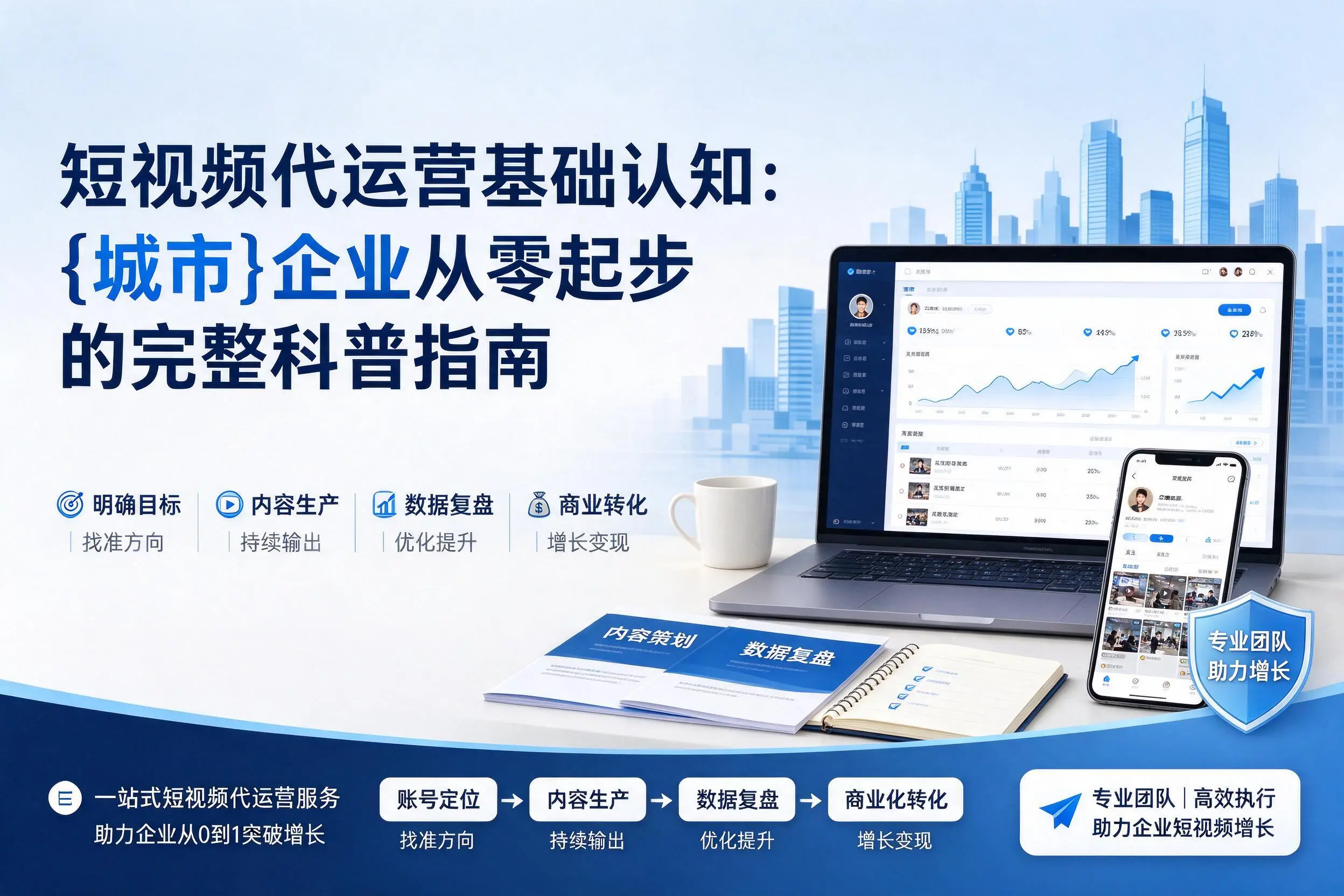 短视频代运营基础认知:扬州企业从零起步的完整科普指南