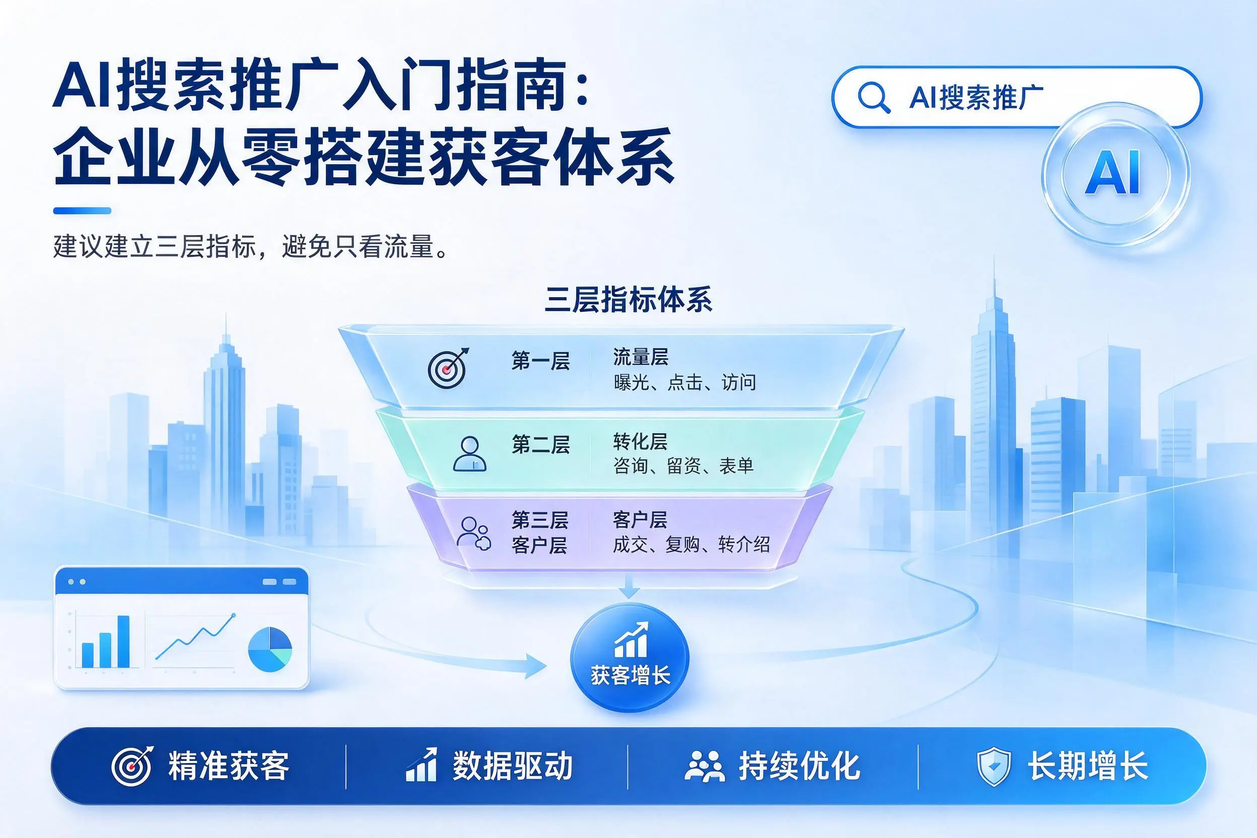 AI搜索推广入门指南:扬州企业从零搭建获客体系
